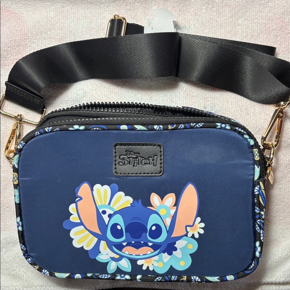 DISNEY Stitch Crossbody Bag NEW